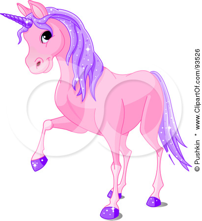 93526-Purple-Unicorn-With-Sparkly-Hair-And-Hooves